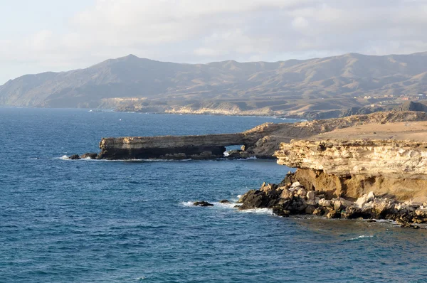 Wybrzeża w pobliżu la pared, Wyspy Kanaryjskie fuerteventura — Zdjęcie stockowe