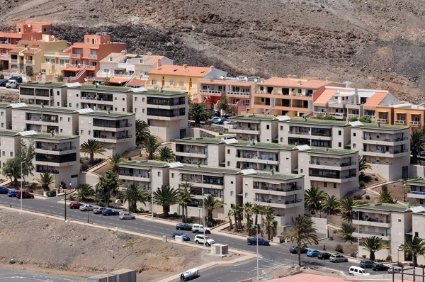 Stad: morro jable, Canarische eiland fuerteventura, Spanje — Stockfoto