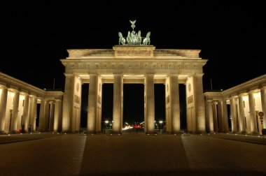 Brandenburger Gate in Berlin clipart