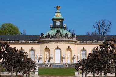 Sanssouci Palace in Potsdam, Germany clipart