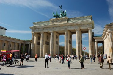 Brandenburger Gate in Berlin, Germany clipart