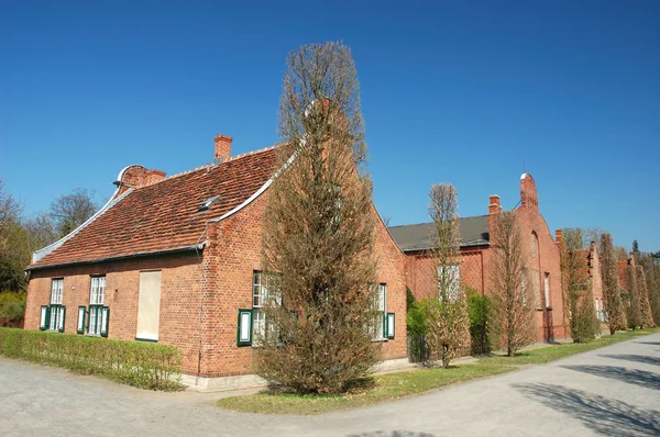 Dutsch brick houses — Stock Photo, Image