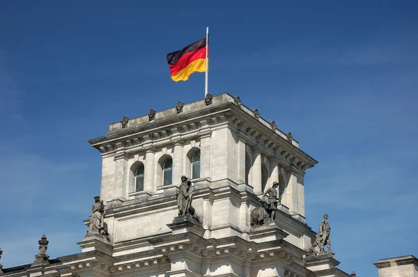 Tyska nationella flagga — Stockfoto