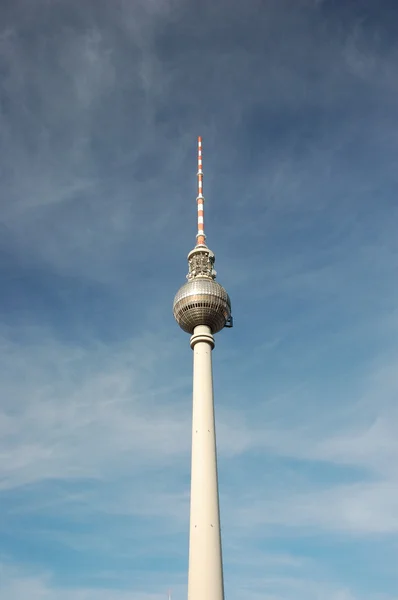 Televizní věž v Berlíně, Německo — Stock fotografie