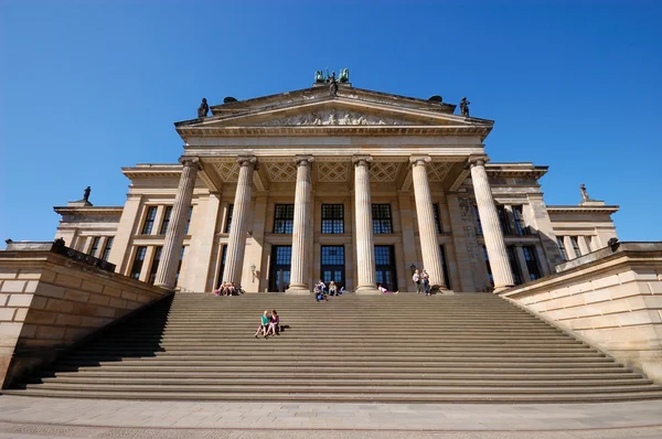 The Concert Hall on the Gendarmenmarkt em Berlim, Alemanha — Fotografia de Stock