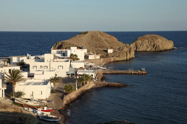 Pueblo La Isleta cerca de Cabo de Gata, Almería España — Foto de Stock
