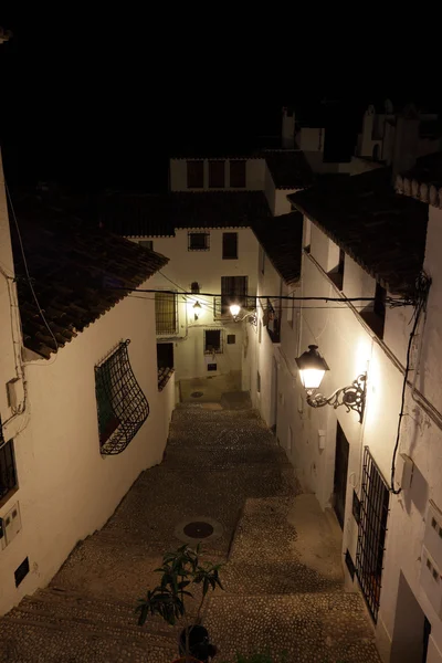 Sokak eski şehir, altea, İspanya — Stok fotoğraf