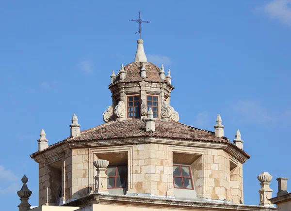 在西班牙的阿尔梅里亚大教堂的塔 — 图库照片