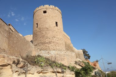 The Alcazaba of Almeria, Spain clipart