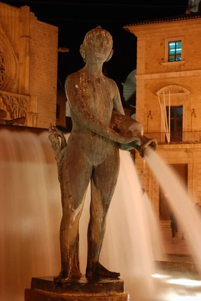Fountain in Valencia, Spain — Stock Photo, Image