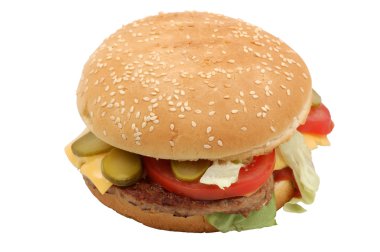 Cheesburger clipart