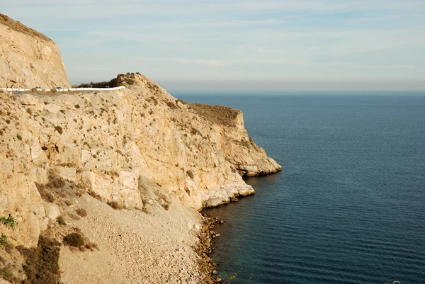 Mideterranean wybrzeże w Hiszpanii — Zdjęcie stockowe