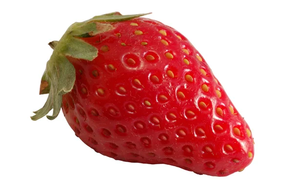 Frische Erdbeeren in Nahaufnahme — Stockfoto