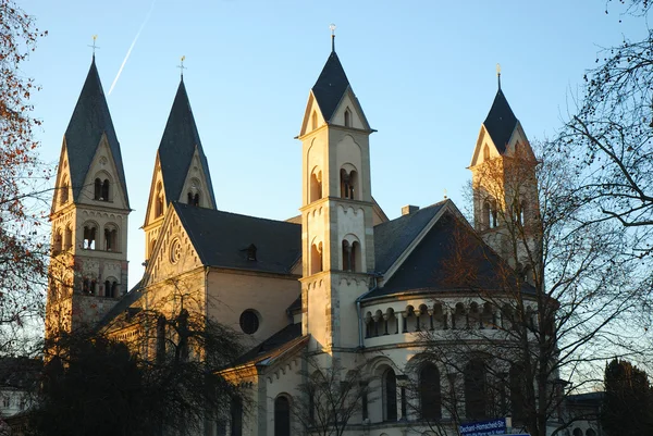 圣蓖麻教会在德国科布伦茨 — 图库照片