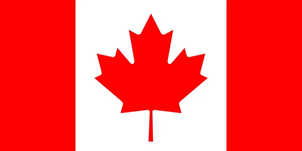 Kanada-Fahne — Stockfoto