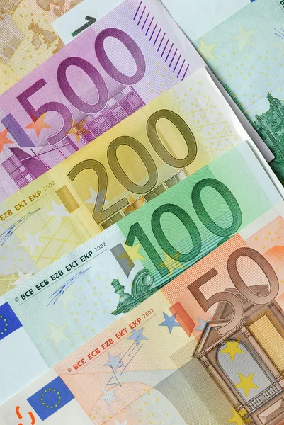 Χαρτονομίσματα ευρώ — Φωτογραφία Αρχείου