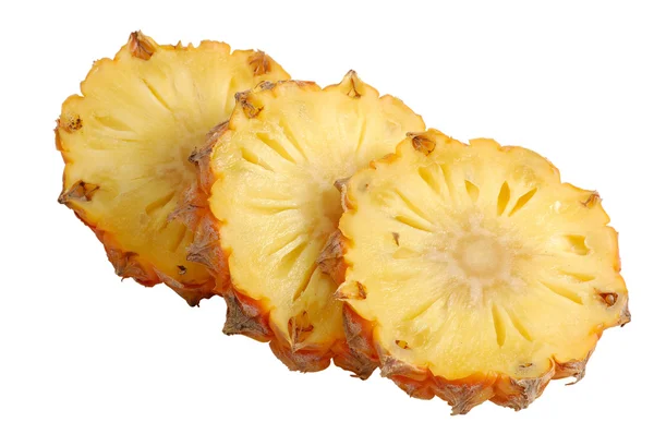 Cut fresh pineapple — Stock Photo, Image