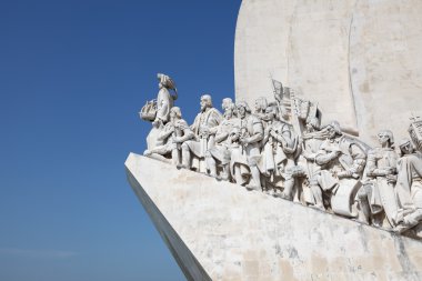 Monument to the Discoveries in Lisbon, Portugal clipart