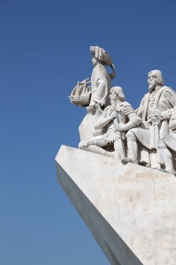 Monument to the Discoveries in Lisbon, Portugal clipart