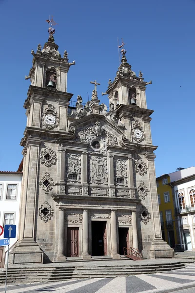 Oude kerk in braga, portugal — Stockfoto