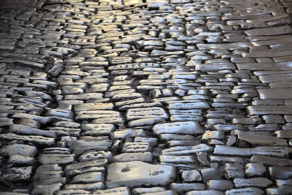 Ancient cobblestone pavement — Stock Photo, Image