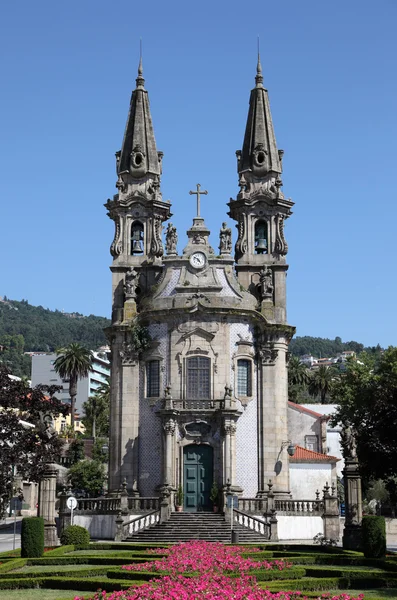 Kerk igreja senhor dos passos in guimaraes, portugal — Stockfoto