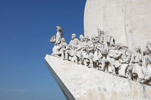 Monument över upptäckter i lisbon, portugal — Stockfoto