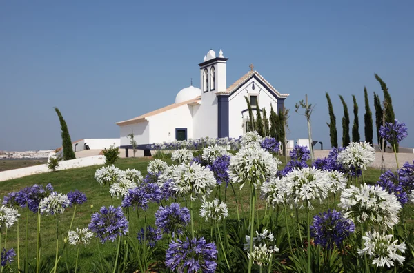 Chiesa vicino Castro Marim in Algarve, Portogallo — Foto Stock