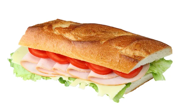 맛 있는 신선한 샌드위치 — 스톡 사진