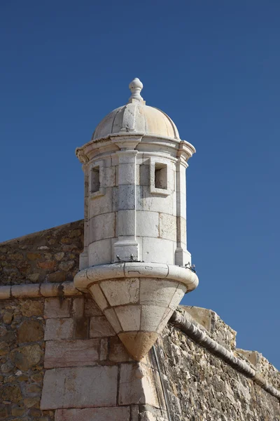 ラゴス、ポルトガルの古代の城の塔 — ストック写真
