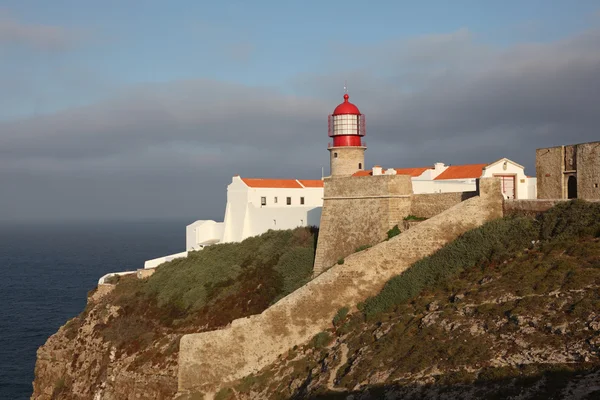 ポルトガル、アルガルヴェでセント ヴィンセント岬灯台 — ストック写真