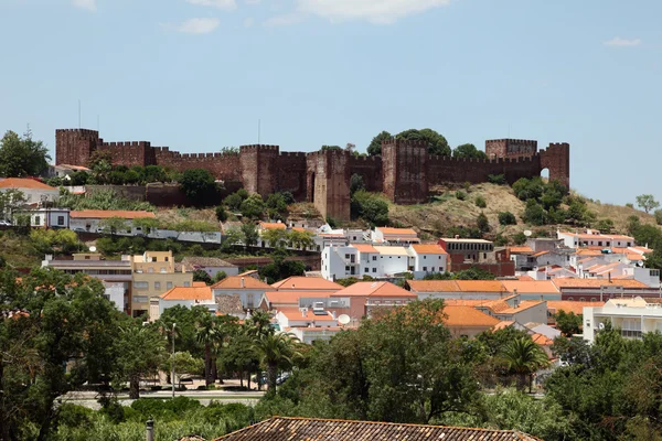 Eski kasaba silves içinde algarve, Portekiz — Stok fotoğraf