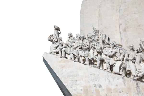 Пам'ятник відкриттів в Лісабоні, Portuga — стокове фото