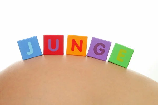 JUNGE (German for boy) — Stock Photo, Image