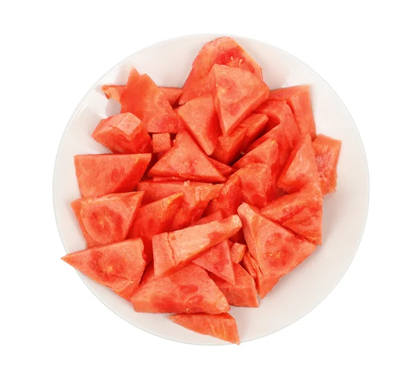 Fresh watermelon slices — Stock Photo, Image