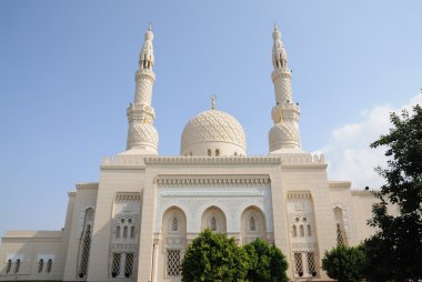 Jumeirah Mosque in Dubai clipart