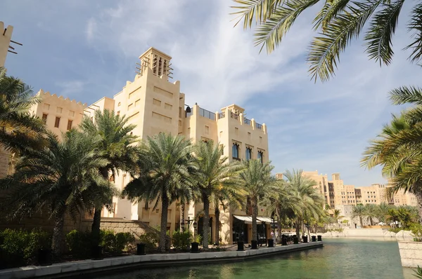 Hotel Madinat Jumeirah in Dubai, United Arab Emirates — Stock Photo, Image