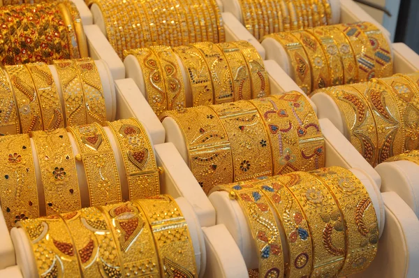 Bijoux au Gold Souq de Dubaï — Photo