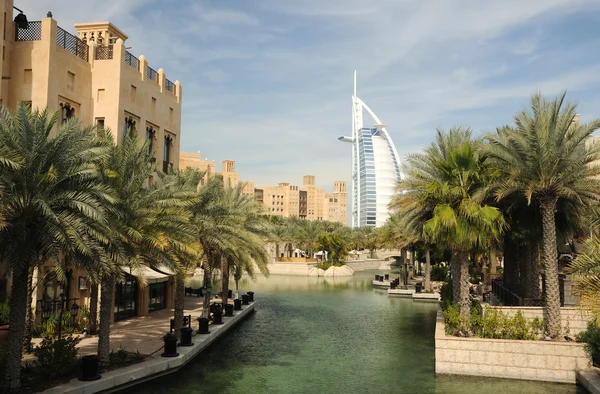 Madinat Jumeirah Hotel a Dubai — Foto Stock