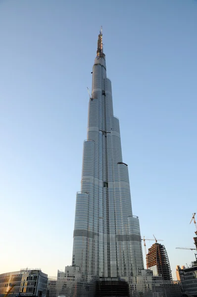 Världens högsta skyskrapa burj dubai — Stockfoto