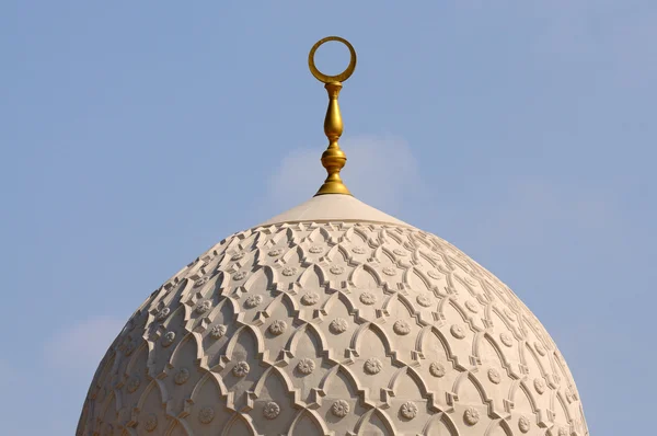 冲天炉的迪拜朱美拉清真寺 — 图库照片