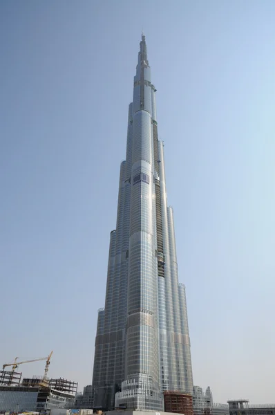 Wereld hoogste wolkenkrabber burj dubai. — Stockfoto