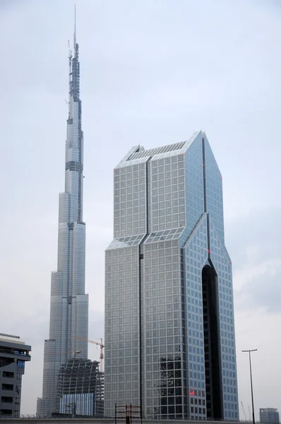 Felhőkarcolók dubai város — Stock Fotó