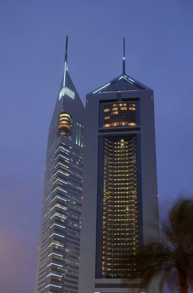 Οι πύργοι της emirates στο Ντουμπάι — Φωτογραφία Αρχείου