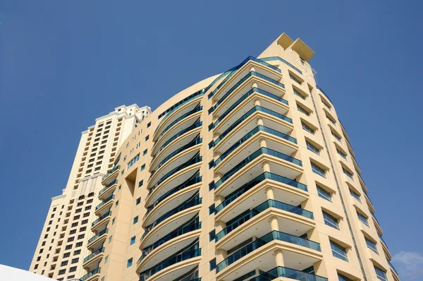 Modern highrise buildings in Dubai — Stock Photo, Image