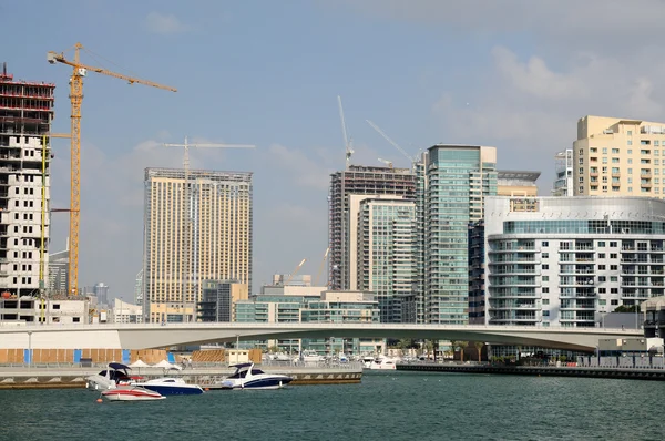 Vista del puerto deportivo de Dubai — Foto de Stock