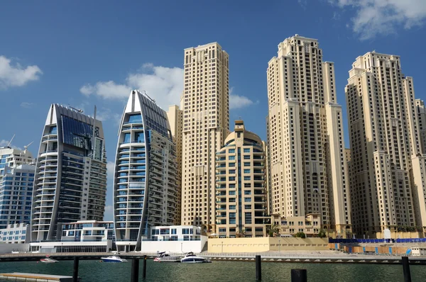 Dubai marina, Spojené arabské emiráty — Stock fotografie