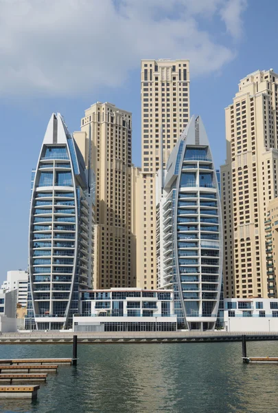 Dubai marinası, Birleşik Arap Emirlikleri — Stok fotoğraf