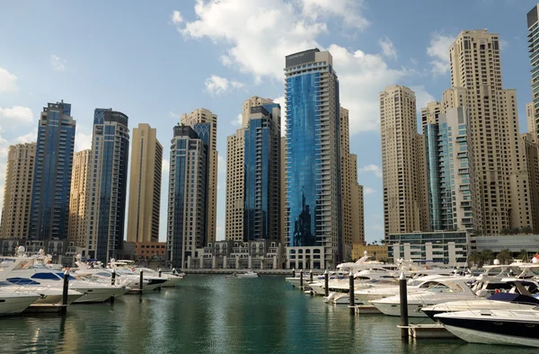 Dubai marina, vereinigte arabische emirate — Stockfoto