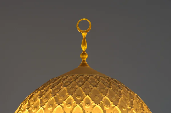 Koepel van de moskee jumeirah in dubai — Stockfoto